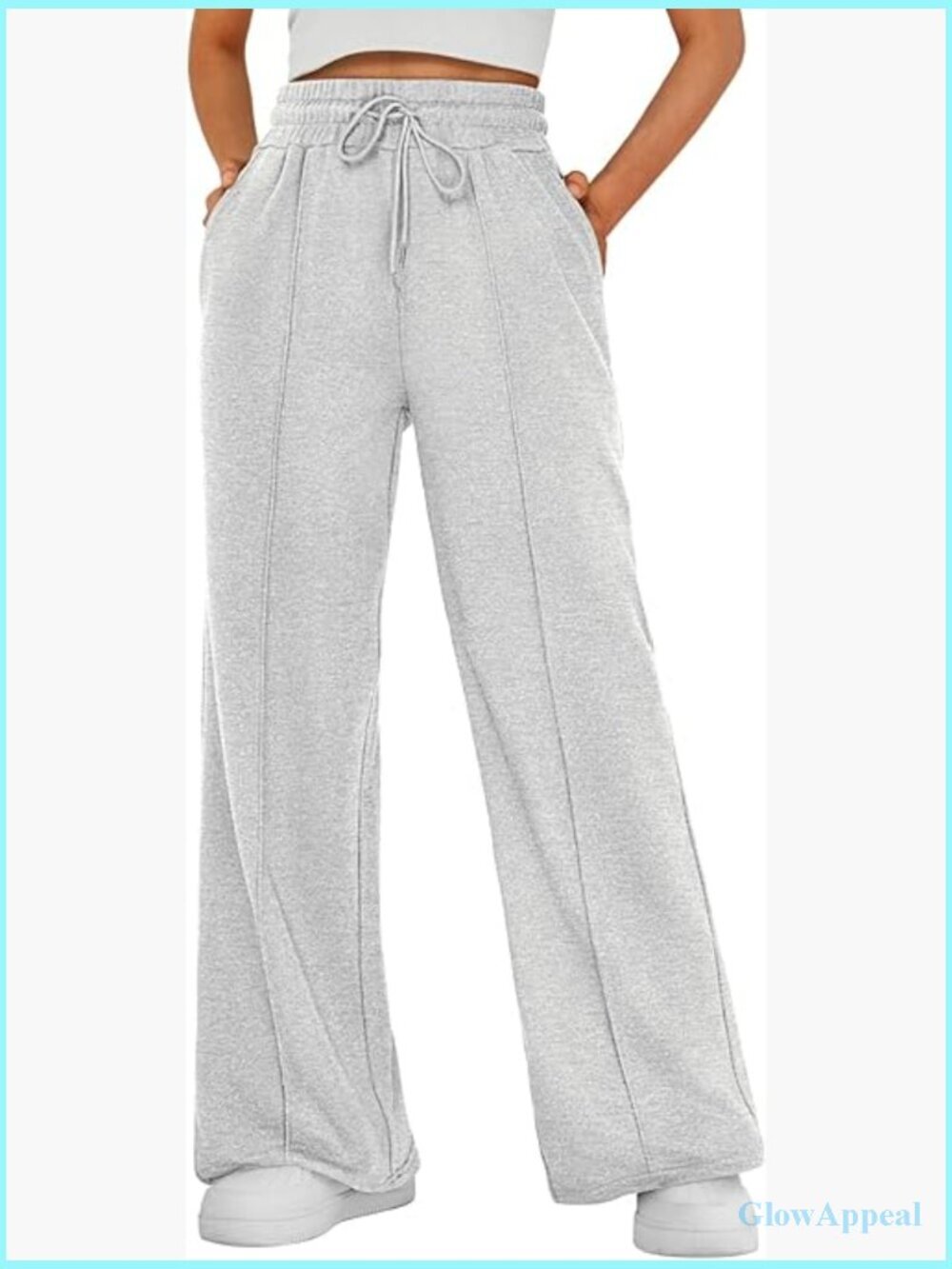 Wide Leg Sweatpants Baggy Lounge Travel Joggers Fall Fashion
